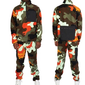 Vêtements coupe-vent de camouflage pantalons droits pantalons de survêtement pour hommes veste de camouflage pour hommes survêtement de haute qualité - Product Image 1