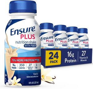 Ensure Plus Vanilla Nutrition Shake avec fibres 8 fl oz - Pack de 24 - Product Image 4