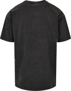 T-shirt personnalisé délavé à l'acide pour hommes 100% coton Streetwear Style Hip Hop Design vintage surdimensionné avec logo personnalisable - Product Image 3