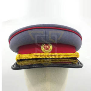 Nouvel arrivage Chapeau d'officier pour hommes à l'extérieur pour adultes Meilleure qualité Couleur solide Haute qualité Logo personnalisé Casual Service OEM PK - Product Image 6