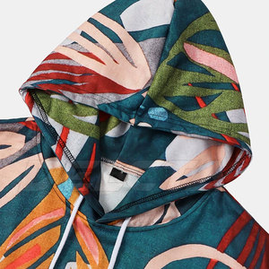 Quality Made Sustainable Men Sublimation <b>Hoodies</b> Long Sleeves Cotton Blended Sublimation <b>Hoodies</b> - Product Image 3