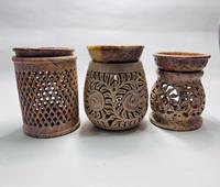 2024 meilleur cadeau pour offrir en stéatite naturelle à la main sculpté Design arôme brûleur à mazout pour la maison décorative et d'occasion