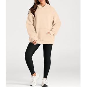 Prix de gros du sweat à capuche 100% coton à manches longues et col rond pour femmes du Bangladesh - Product Image 5