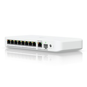 Commutateur Ubiquiti USW-Flex-2.5G-8-PoE, 8x 2.5GbE RJ45, 1x 10GbE SFP+, 196W - Product Image 1