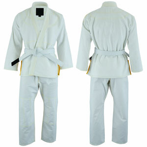 Vente en gros Nouveau Professionnel Meilleur Qualité supérieure 100% Coton 450 GSM Uniforme de judo Taille haute Respirant Logo personnalisé Arts martiaux - Product Image 5
