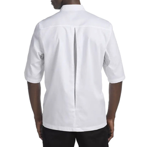 เครื่องแบบเชฟคุณภาพสูงเครื่องแบบเชฟดีไซน์ชั้นเยี่ยมชุดเชฟโลโก้ระดับมืออาชีพ - Product Image 5