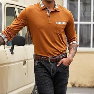 Design personnalisé hommes Polo T-shirt coupe ajustée avant 1/4 Zip Golf Sportswear Polo de golf 100% coton tissu fabriqué par Dress Sports - Product Image 4