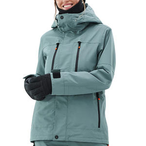 Streetgrace Veste de ski chauffante pour femmes coupe-vent tissu imperméable personnalisé fermeture éclair OEM fournisseur Logo marque Options de marque privée - Product Image 1