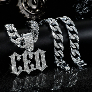 Collar con Colgante de Cruz de Plata de Ley S925 con Moissanita Certificada IGI, Unisex, Corte Clásico, Regalo para Fiesta de Compromiso, Joyería Fina - Product Image 5
