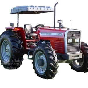 Massey-Ferguson 385 4WD Walking Tractor 90HP Motor 100HP Motor 20HP Bomba con caja de cambios Rueda Tractor para granjas y uso doméstico - Product Image 1