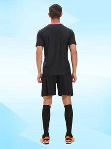 Nouvelle chemise et short d'impression par sublimation de football pour l'équipe et le club avec personnalisation de l'étiquette de conception et des logos - Product Image 2