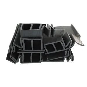 Extruded rail vehicle rubber parts durable weather resistant rubber seal EPDM rubber strips