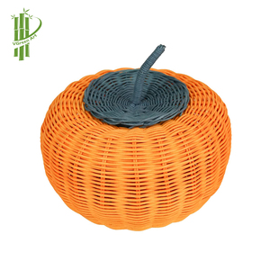 100% Juguete de calabaza de ratán natural hecho a mano con doble nivel - Product Image 4