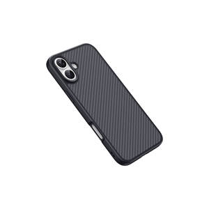 Étui de protection Netzy SAFA Elnino en fibre de carbone pour iPhone 16 compatible avec la recharge sans fil MagSafe - Product Image 4