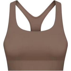 Kandari Sports Supply Soutien-gorge à bretelles réglables à séchage rapide de haute qualité pour femmes Soutien-gorge de sport d'entraînement de yoga extensible - Product Image 5