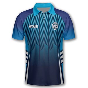 Maillot de polo de l'équipe de fléchettes personnalisé durable avec impression numérique complète Chemises de fléchettes de conception personnalisée avec maillot sublimé de poche - Product Image 2