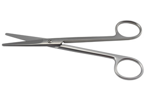 Tijeras Mayo Reutilizables para Urología, 5 1/2 Pulgadas, Rectas, de Acero Inoxidable, Certificación CE, Uso Hospitalario, Clase I, Quirúrgicas - Product Image 2