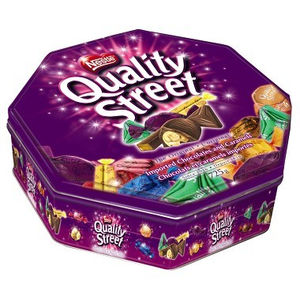 <b>Quality</b> <b>Street</b> Tin Box Assortment 1kg 2kg <b>Chocolates</b> Milk <b>Chocolate</b> Pralines Toffees And Fruit Cremes Wholesale Order Available - Product Image 1