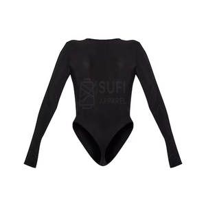 Body sin Mangas para Mujer, Estilo Minimalista, Invierno, Color Sólido, Material Spandex/Algodón, Elegante, Cómodo, Ajuste Ceñido, Uso Diario Informal - Product Image 2