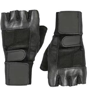 Guantes de Halterofilia de Medio Dedo Transpirables de Poliéster y Algodón, Estilo Elegante, Personalizados, Hechos en Pakistán, de la Mejor Calidad, Precio al por Mayor - Product Image 6