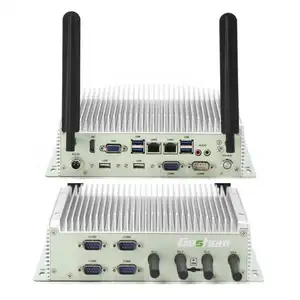 Câmara de dados de canal duplo WiFi6 5G NR/4G LTE communication WiFi6 I5 processador 6USB 2RJ45 6RS232 mini caixa pc