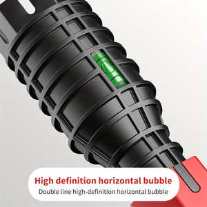 Juego de Herramientas de Reparación de Grifos 24 en 1, Llave Multifunción para Fregadero, de Aleación, Mango Largo Antideslizante para Baño - Product Image 4