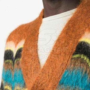 Cardigan pour homme, coupe confortable, tricot doux, tenue quotidienne chaude, facile à porter, cardigan léger pour homme, tenue décontractée - Product Image 2