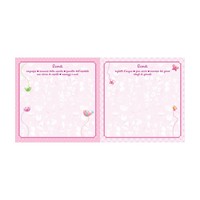 Libro de Recuerdos para Bebés Estilo Edicart, Regalo para Padres, Libro de Palabras Diarias con 4 Artículos, 32 Páginas, Tapa Dura con Cubierta Acolchada de Espuma
