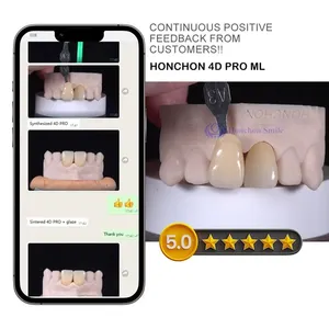 4D PRO blocco di zirconio <span class=keywords><strong>98</strong></span> 95 AG sistema aperto Cadcam dentaria a disco di zirconio multistrato - Product Image 6