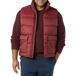 Veste matelassée sans manches pour homme, sur mesure, respirante, avec fermeture éclair, col montant, coupe-vent, imperméable, grande taille, idéale pour l'hiver – Meilleure vente - Product Image 3