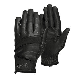 ราคาโรงงานขายส่งโลโก้ที่กําหนดเองถุงมือขี่ม้าคุณภาพดีที่สุดไม่ลื่นถุงมือขี่ม้าระบายอากาศ - Product Image 3