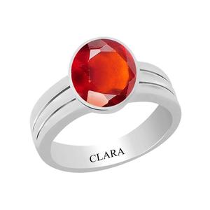 Anillos de Hessonita Natural Certificada con Engaste de Bisel para Uso Diario ¡Compre Ahora! - Product Image 1
