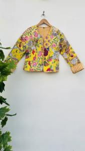 Best Quality Patchwork Cotton <b>Kantha</b> Quilted Unisex Finished Breathable Customized Size Long Short Hand Stitched Winter Autumn - Product Image 4