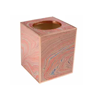 大理石纸巾盒方形定制尺寸面巾盒架餐巾架纸巾盒用于派对桌装饰