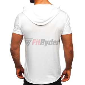 Camisetas con capucha de manga corta para hombre de Material cómodo y transpirable Nuevas camisetas con estilo para hombre Tarifa al por mayor Precio barato - Product Image 6