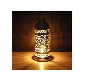 New Design Metal Candle Jar <b>Tea</b> <b>Light</b> Votive <b>Tea</b> <b>Light</b> <b>Holder</b> With Handle for Home Decoration for Export From India - Product Image 3
