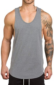 Camiseta sin mangas de camuflaje para hombre de alta calidad, nuevo diseño, informal, para Fitness, gimnasio, transpirable, musculoso, de punto, camiseta sin mangas para correr, logotipo personalizado - Product Image 6