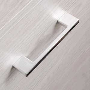 Mobile bagno da terra Koricini Ravenna 30cm in rovere bianco con anta e cassetto - Product Image 5