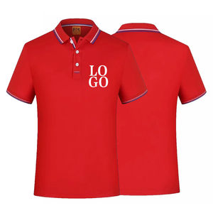 Haute qualité hommes pour Polo T-Shirts Top mode respirant tricoté chemise de Golf modeste coupe régulière Anti-rides boutonné court - Product Image 5