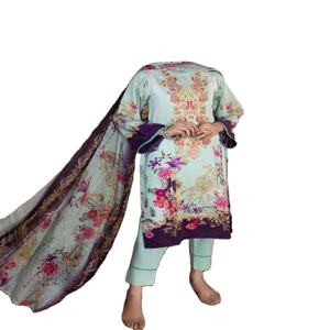 Latest Winter Wear Collection of Women's Silk Salwar Kameez High Quality Export India & Pakistan <b>Dresses</b> - Product Image 1