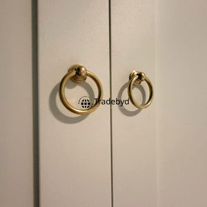 Tiradores de cajón minimalistas de latón Premium Tradebyd para armario, hogar, oficina, cocina, muebles de comedor - Product Image 2