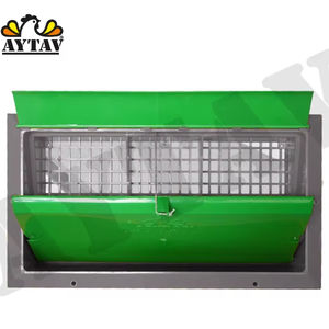 Sistema de enfriamiento por entrada de aire con bomba 220V, acero y plástico, AYTAV, equipo de ventilación para gallineros, sistema de enfriamiento por flujo de aire para granjas - Product Image 1
