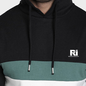 Dernière conception personnalisée 100% coton hommes Hoodies Solid Pattern Street Style pour l'hiver Offre Spéciale au Pakistan! - Product Image 5