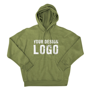 Sudadera con Capucha de Felpa Tejida Gruesa Personalizada, Mezcla de Algodón Premium, Diseño Sólido, Transpirable, Unisex, con Bolsillo Canguro - Product Image 2