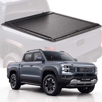 Cubierta Retráctil Manual para Caja de Camioneta Compatible con BYD Shark 6 2024-2026, Persiana Enrollable con Cerradura de Llave, Fácil Instalación con Abrazaderas