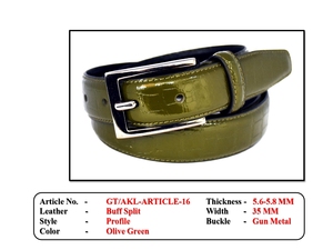 Best Selling Men's Casual Genuine Cowhide Split <b>Leather</b> Belt High Fashion Wholesale Jean Belt - Product Image 2