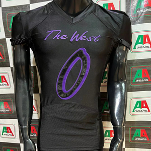 Maillot de football américain maillot de fan parent sublimation broderie grande taille support personnalisé Fabricant d'usine Pakistan - Product Image 2