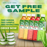 Pulp VINUT Vietnam üretici ile 1500ml Aloe Vera suyu içecek-ücretsiz örnek ve özel etiket, toptan en iyi fiyat, OEM/ODM