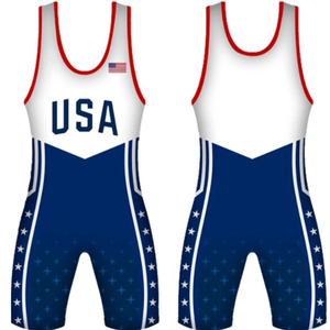 Singlets de Halterofilia Personalizados al por Mayor 2025, de Alta Calidad, Transpirables, que Absorben la Humedad, sin Tirantes, de Poliéster y Elastano - Product Image 1