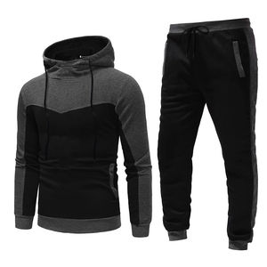 Nouveautés personnalisées vêtements hommes ensembles de survêtements pull jogger ensemble survêtements pour hommes légers hommes survêtement vêtements décontractés - Product Image 3